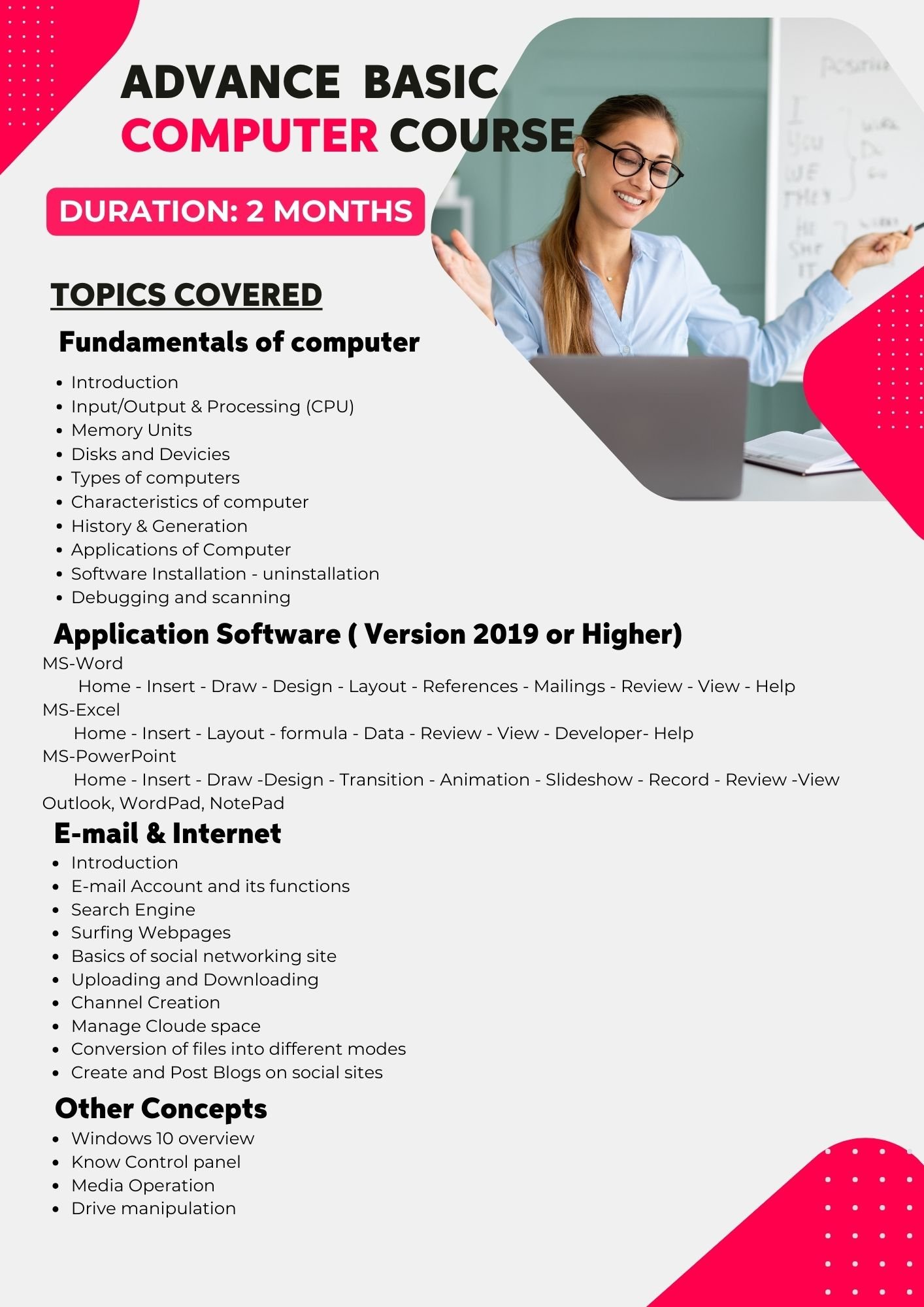 ADVANCE MS OFFICE